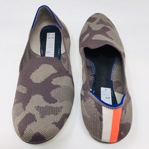 Rothy’s 8W  Retired Mink Camo Loafer Flats